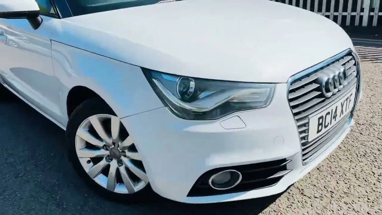AUDI A1 WHITE 5 DOOR AUTOMATIC ULEZ