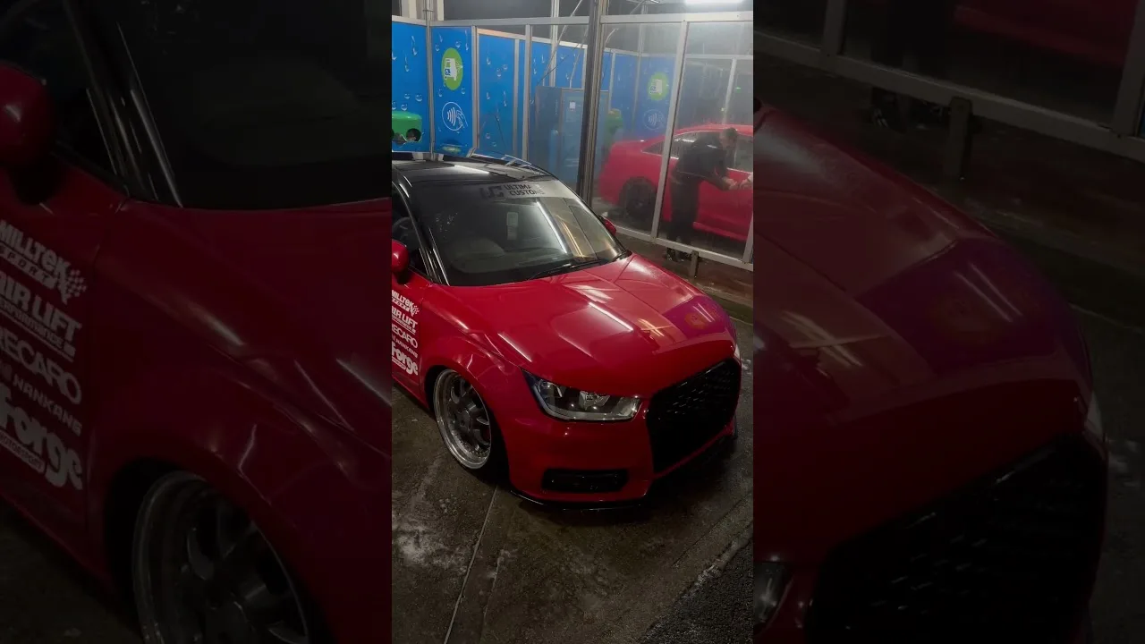 Nothing better then a clean car #carcommunity #ds13sel #audi #audia1 #yourubeshorts