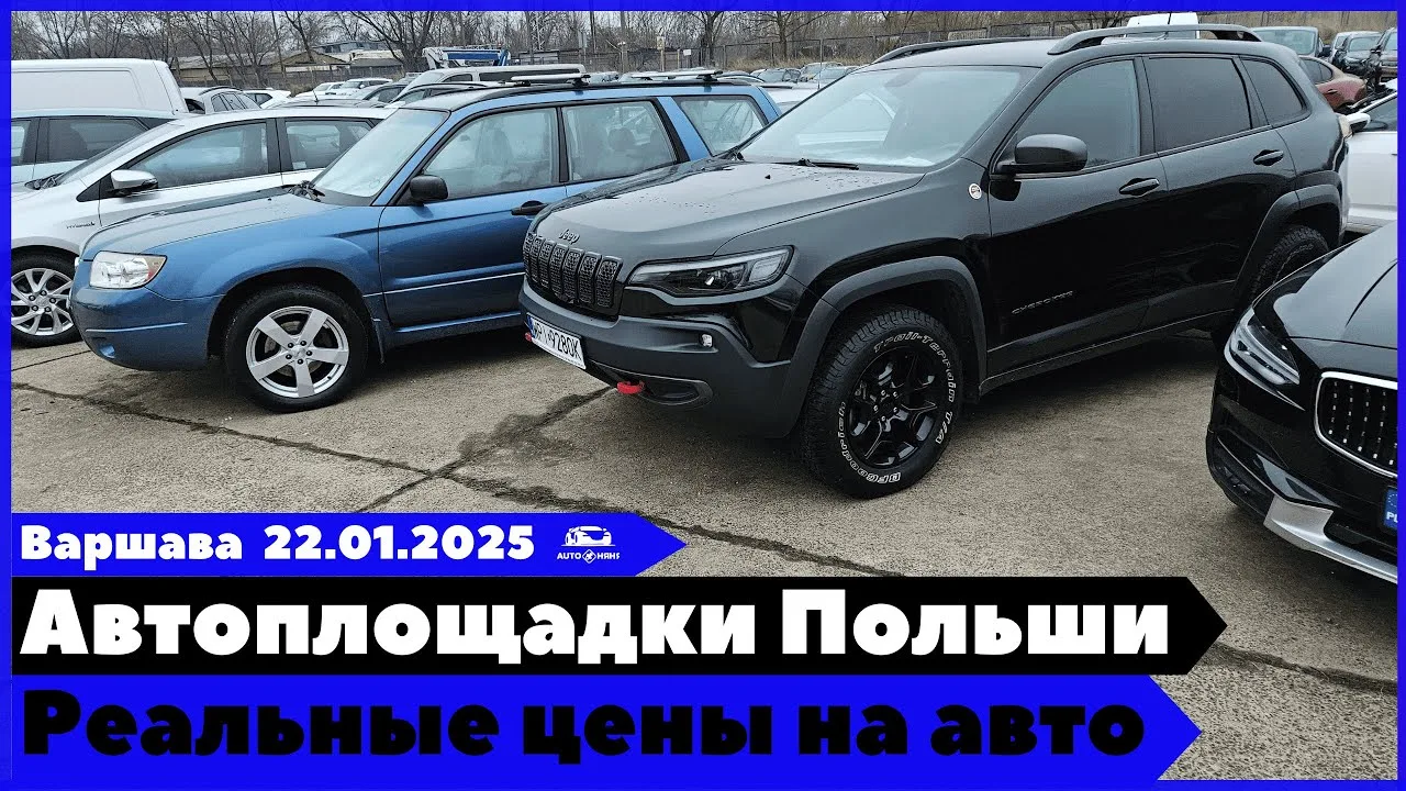Sites automobiles en Pologne. Varsovie. 22/01/2025. Recherche et sélection de voitures.