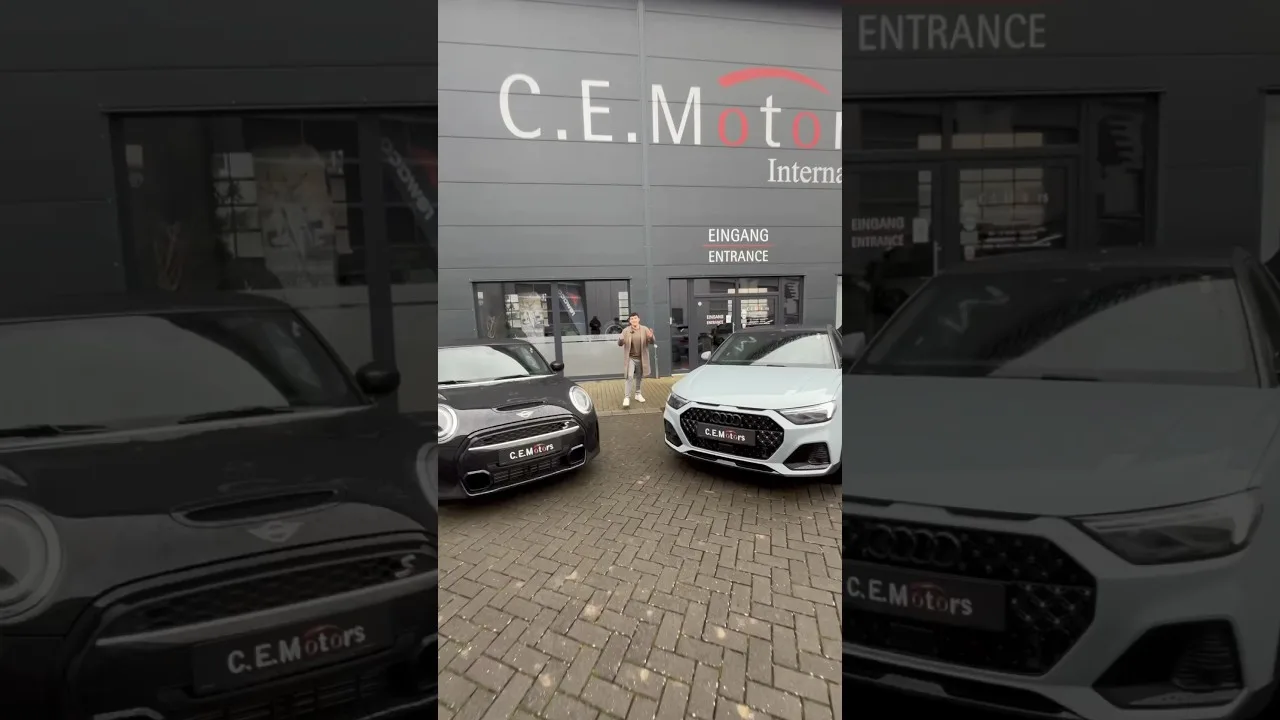 Duel de la rayure avant 🔥 #mini #audi #viral