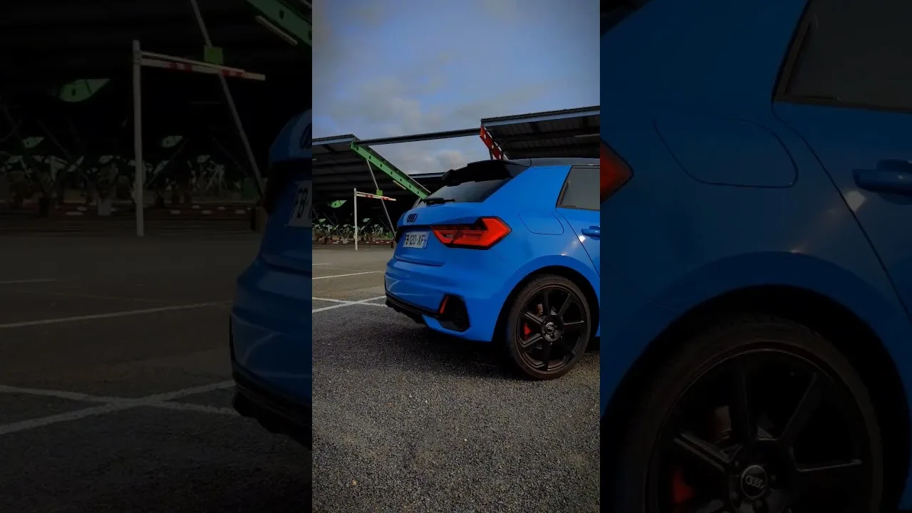 Audi A1 exhaust sound stage 3