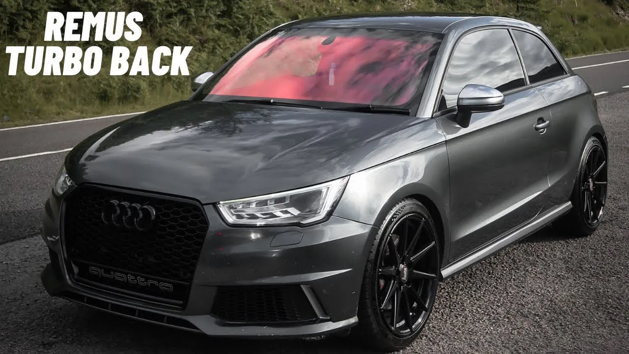 Audi S1 ​​* Remus * Turbo Back Shappement Sound