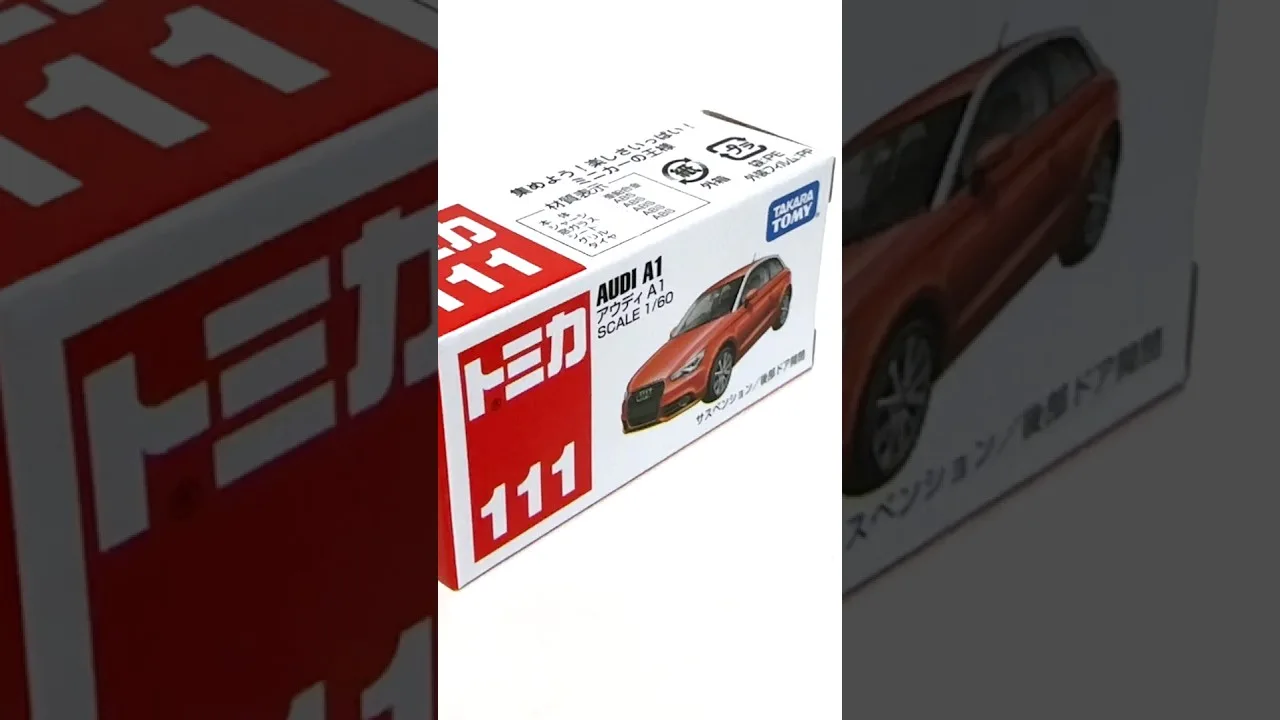 [Tomica]No.111 AUDI A1 Échelle 1/60 Audi A1