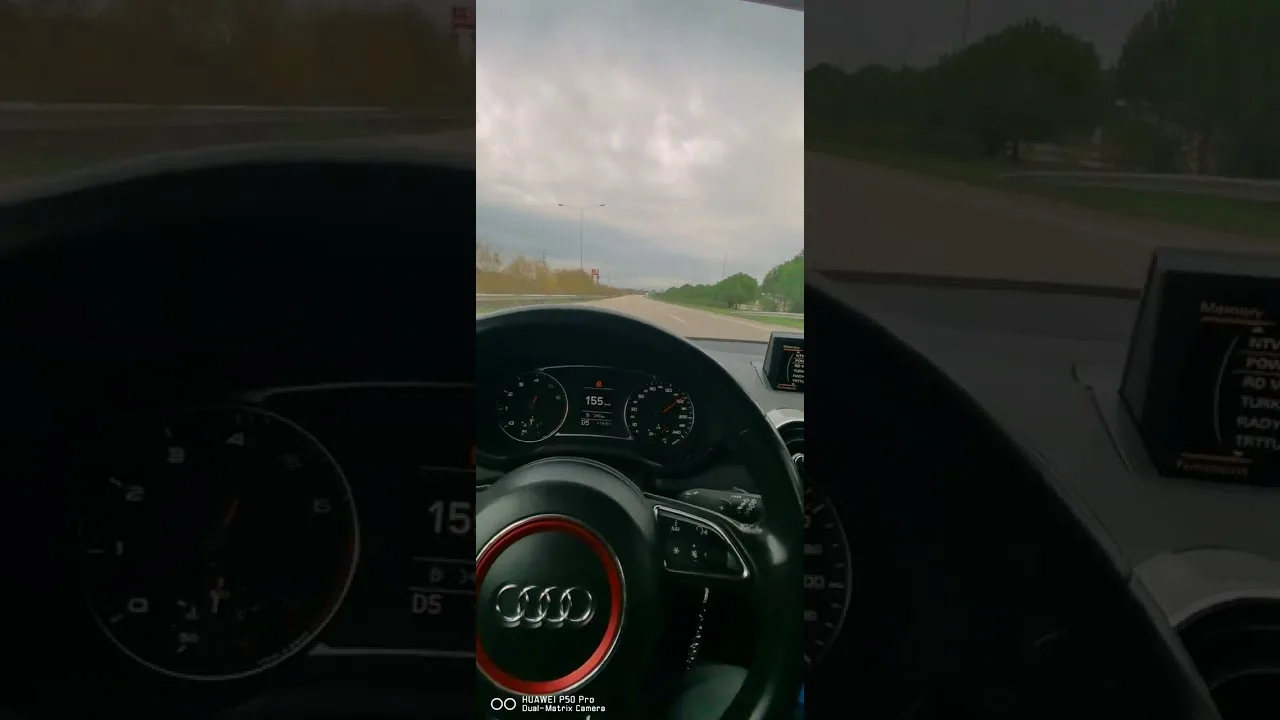 Audi A1 kış lastiklerini taktık ,arabanın Şerit iihlal özelliği aktif oldu 😄😇🤗