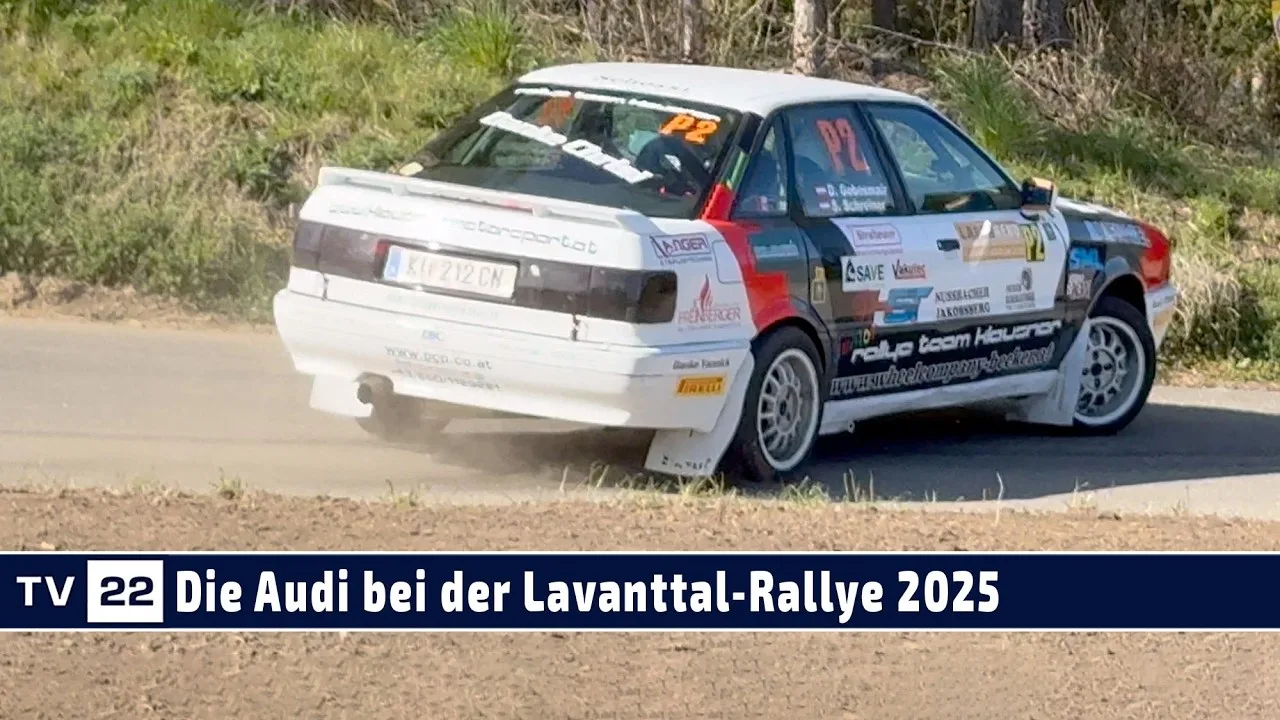 Motor TV22: L’Audi d’Ur-Quattro à l’Audi A1 Rally2 au Lavanttal Rally 2025