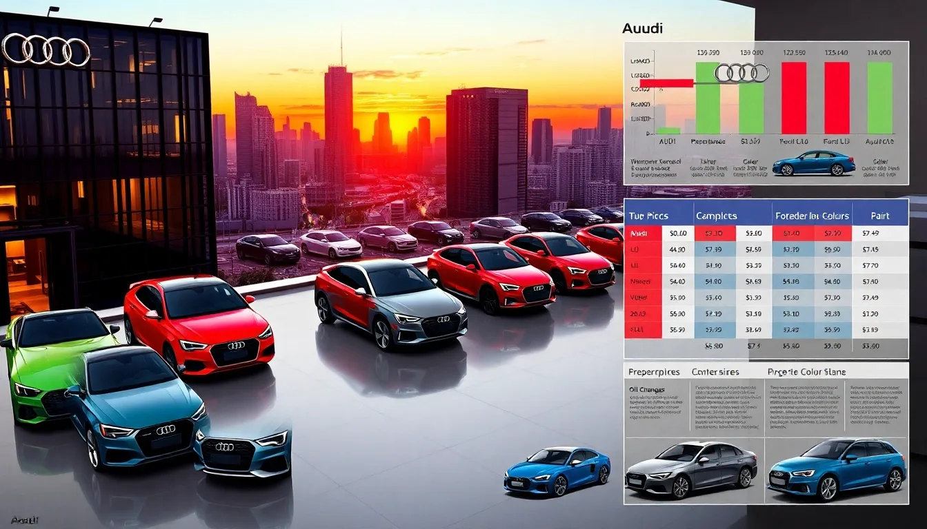 Découvrez la Gamme Audi : Prix, Modèles et Conseils d’Achat