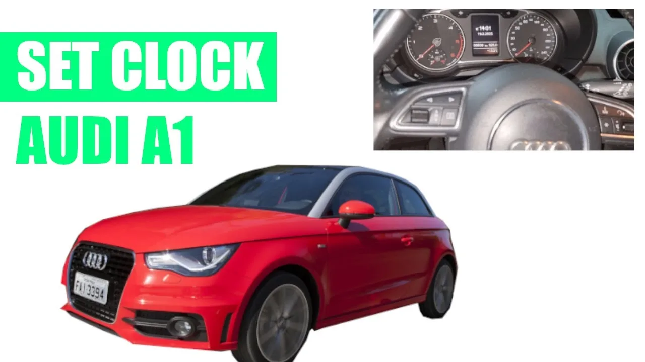 Audi A1 [2015-2018]: Réglage de l’horloge (tutoriel)