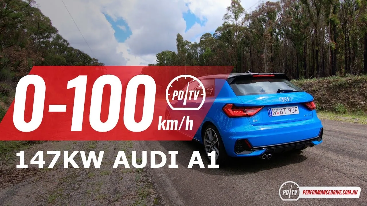 2020 Audi A1 Sportback 40 TFSI 0-100km/h et son moteur
