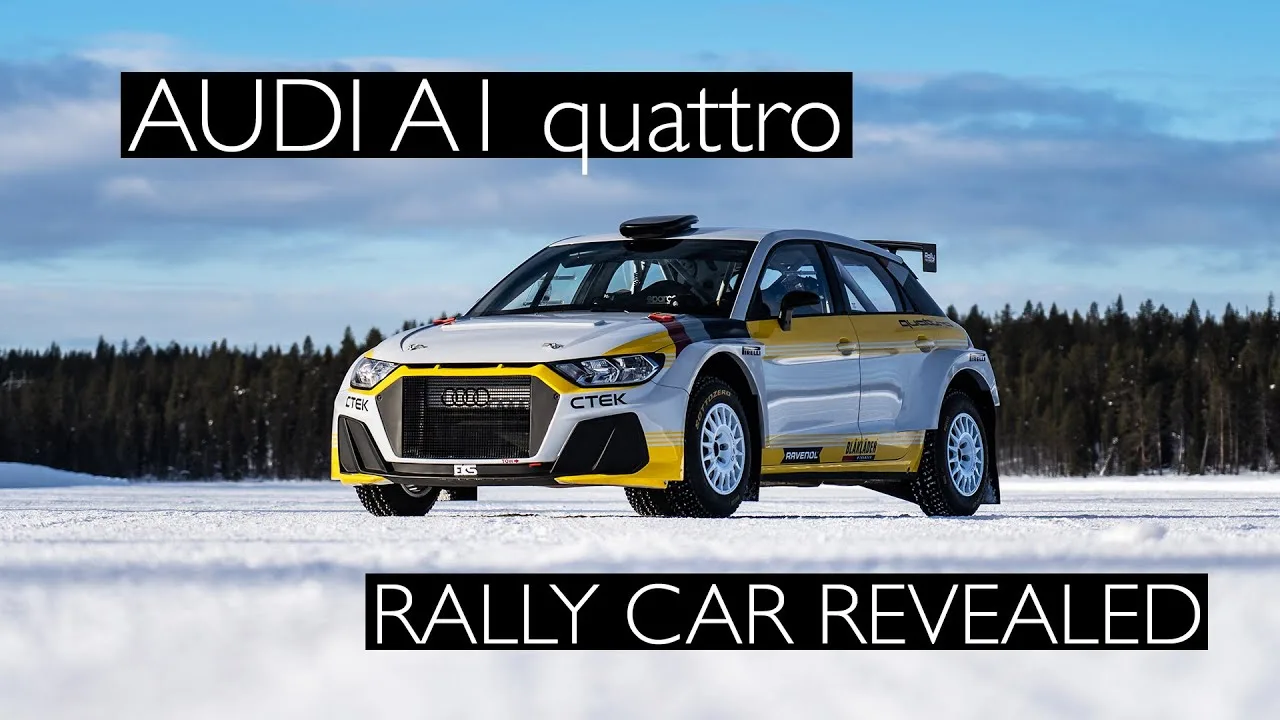 NOUVELLE VOITURE DE RALLYE AUDI A1 quattro