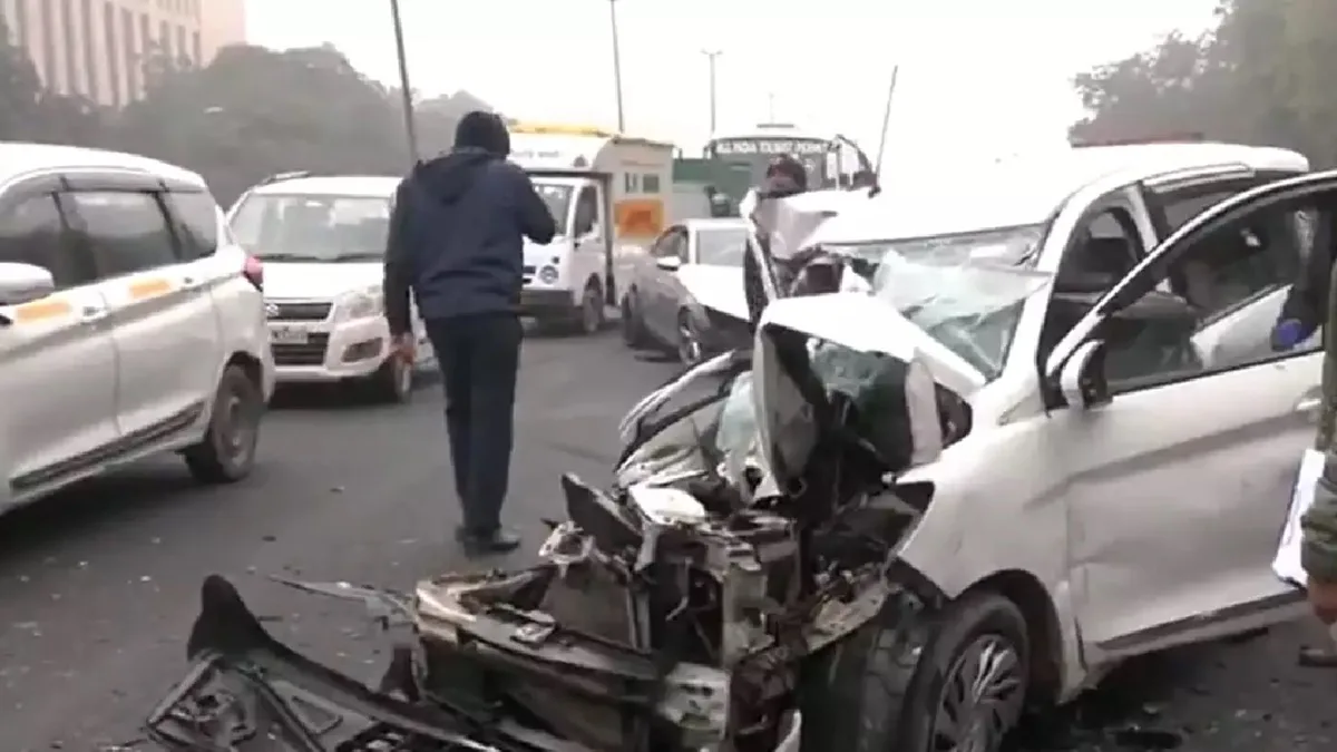 La police arrête le conducteur d’une voiture Audi dans un accident près de Bhikaji Cama Place – India TV