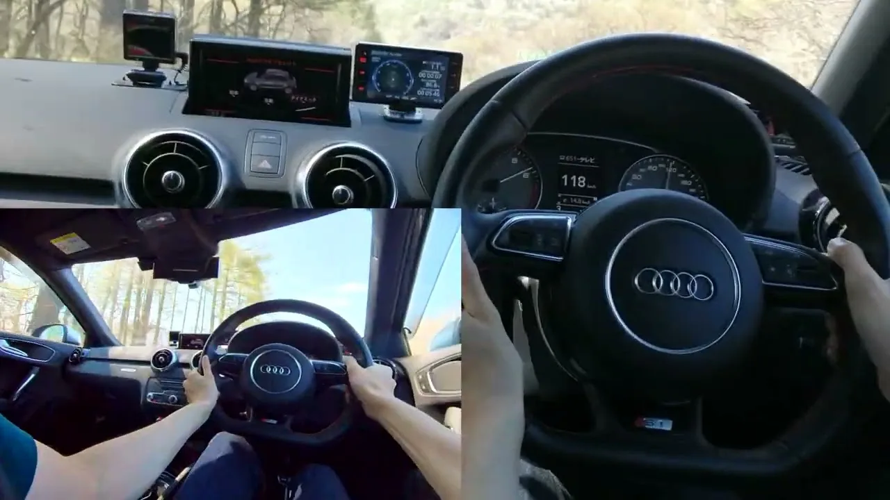 Audi S1 ​​​​​​accélération normale 0 → 100 km/h (1)