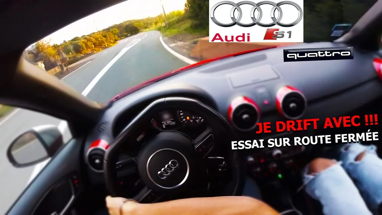ESSAI D’UNE AUDI S1 QUATTRO DE 231 CHEVAUX SUR ROUTE FERMÉE // GO2RUPTOR