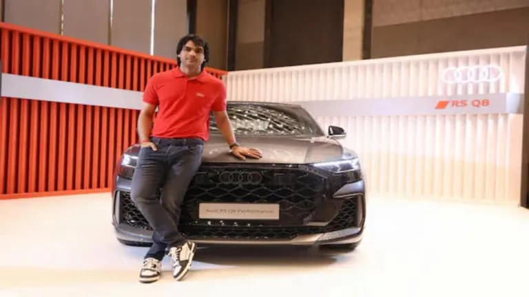 Neeraj Chopra devient ambassadeur de la marque pour Audi India