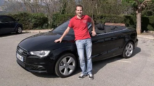 Julien se balade en Audi A3 Cabriolet
