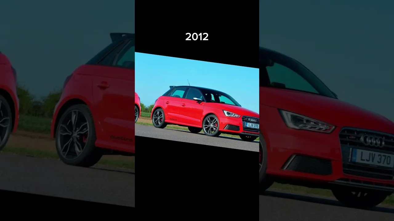 Evolution of audi a1 (2010👉2024).      #audi #a1 #cars #shorts