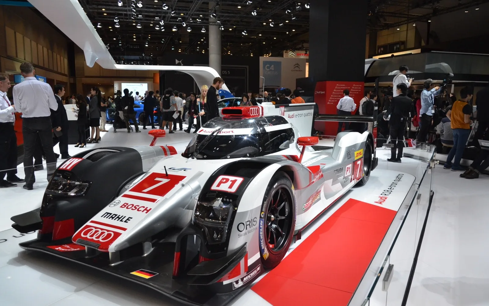 Le kiosque Audi du Salon de l’Auto de Tokyo