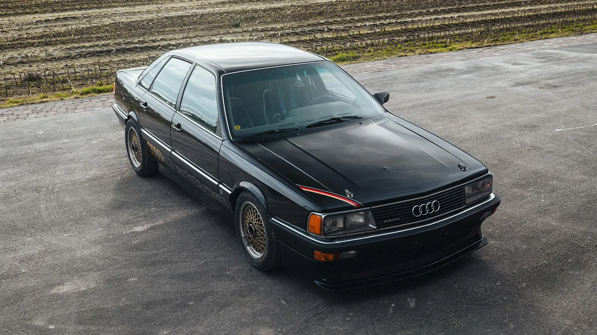 Le prototype d’Audi 5000 CS Quattro en 1986 en 1986 sur les photos – Yahoo Finance