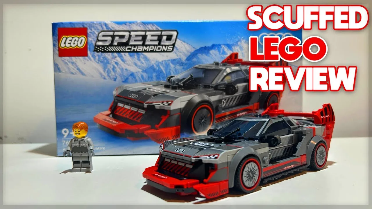 Revue éraquée LEGO – 76921 LEGO Speed ​​Champions Audi S1 ​​E-Tron Quattro Race Car