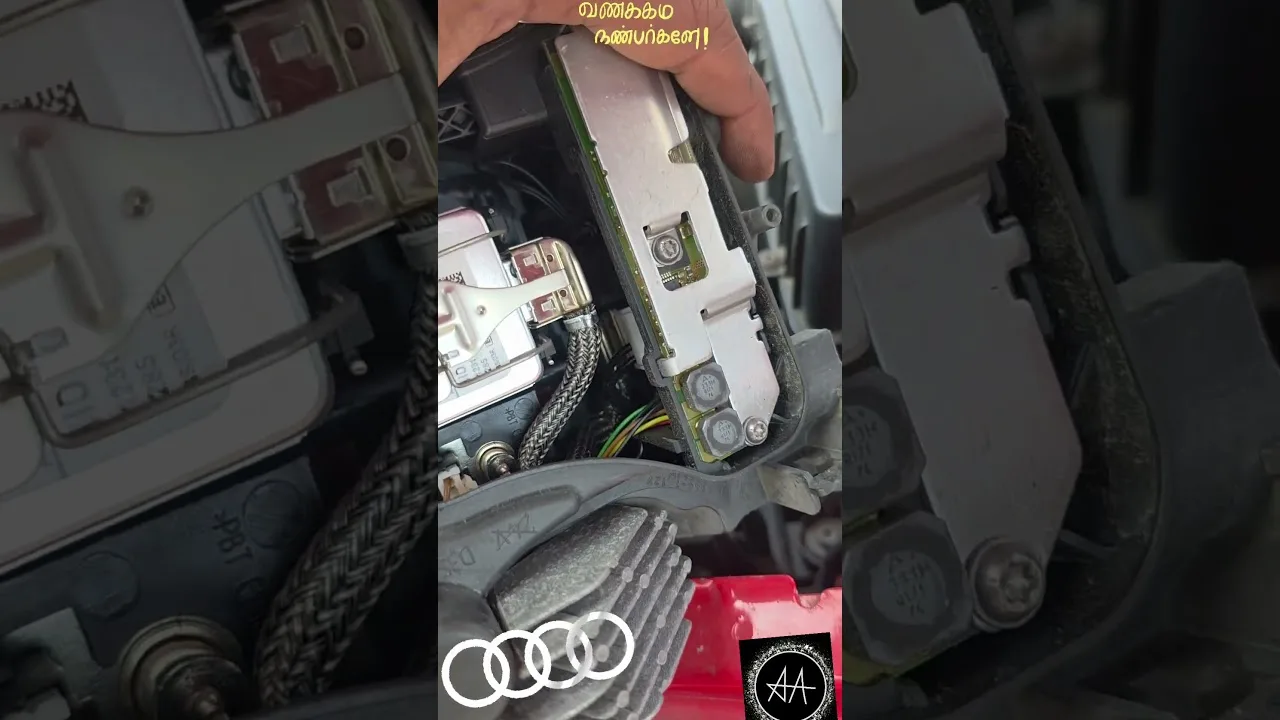 comment changer les ampoules  pour AUDI A1  2011 tamil