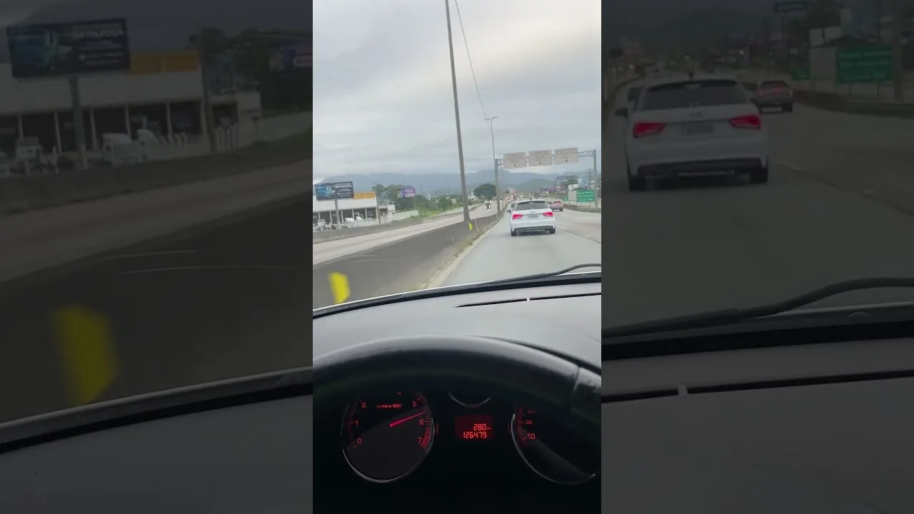 207 1.6 16v acompanhando audi a1