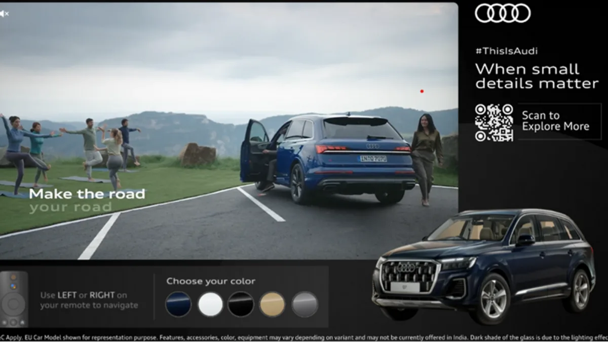 Audi India, PhD Media et Huella’s Nexad Launch Q7 Facelift via CTV