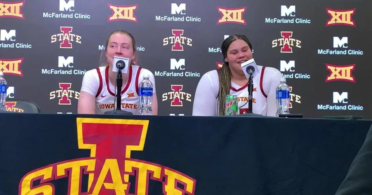 Conférence de presse d’après-match d’Audi Crooks et Emily Ryan Kansas – The Quad-City Times