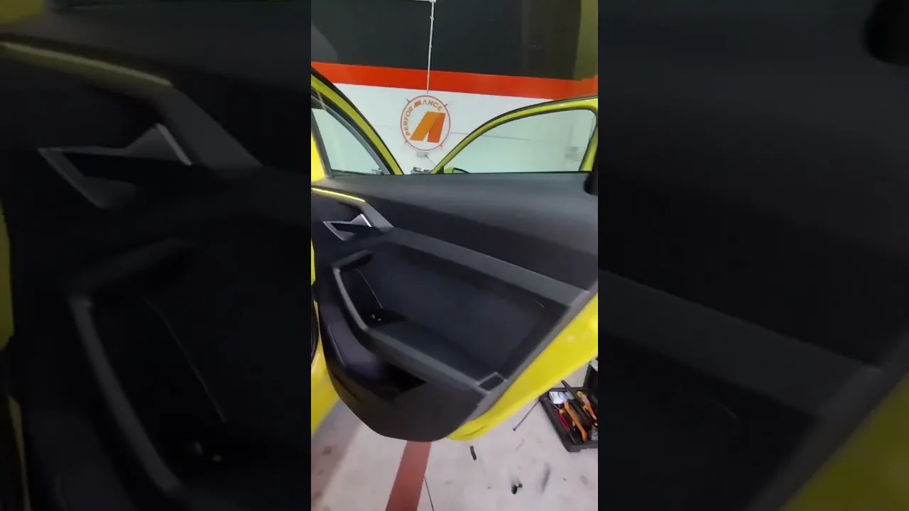 Iluminación ambiente en Audi A1
