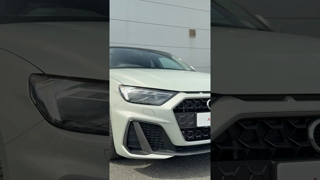 À quel point notre Audi A1 est terminée en argent de rosée #Audi # Audia1 #AudiLove