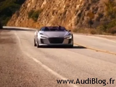 Video Audi e-tron Spyder en Californie