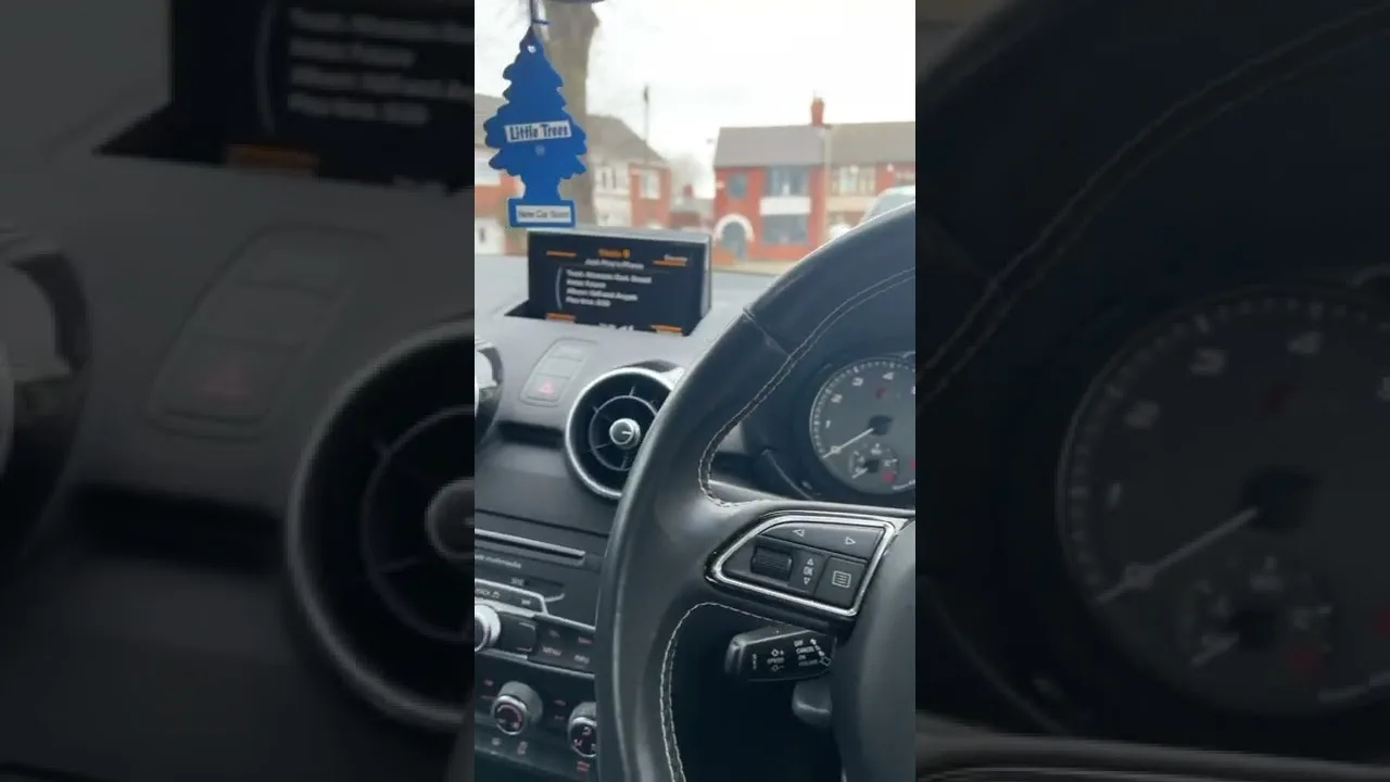 Intérieur de l’AUDI S1 Quattro