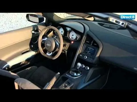 Essai Audi R8 GT Spyder dans Direct auto