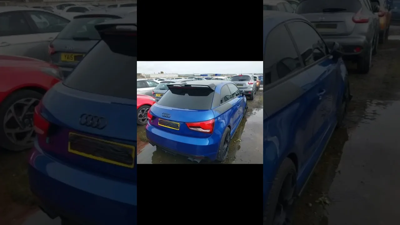 Audi S1 ​​#shorts endommagés