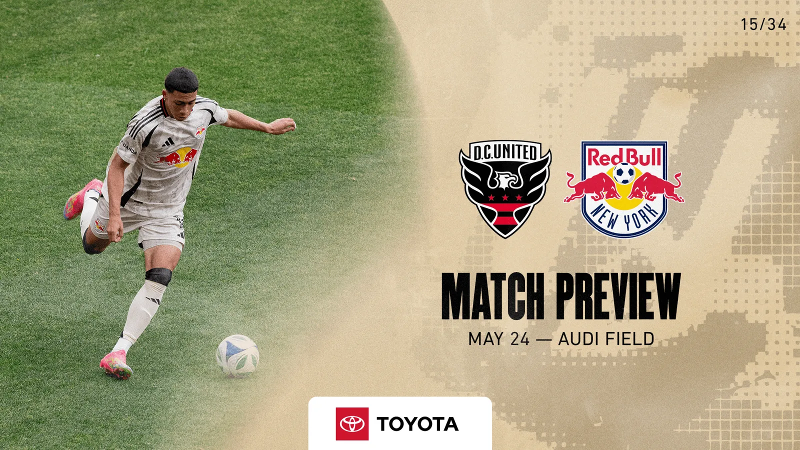 Match Preview, Pres. Par Toyota: New York se dirige vers Audi Field pour affronter la Coupe Atlantique Rivals DC United le samedi soir