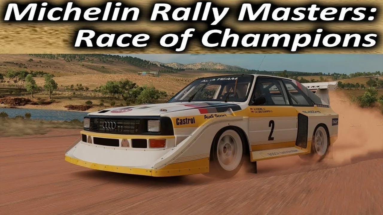 #Wewind Michelin Rally Masters: Race of Champions Gameplay – Audi Quattro S1 – Indonésie ✅ ⭐ 🎧 🎮 🎮