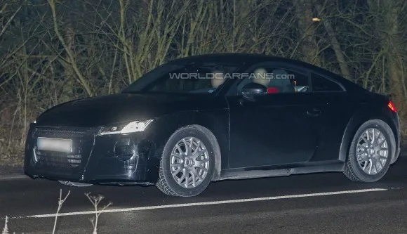 Spyshots : l’Audi TT 2015 retrouvée à découvert