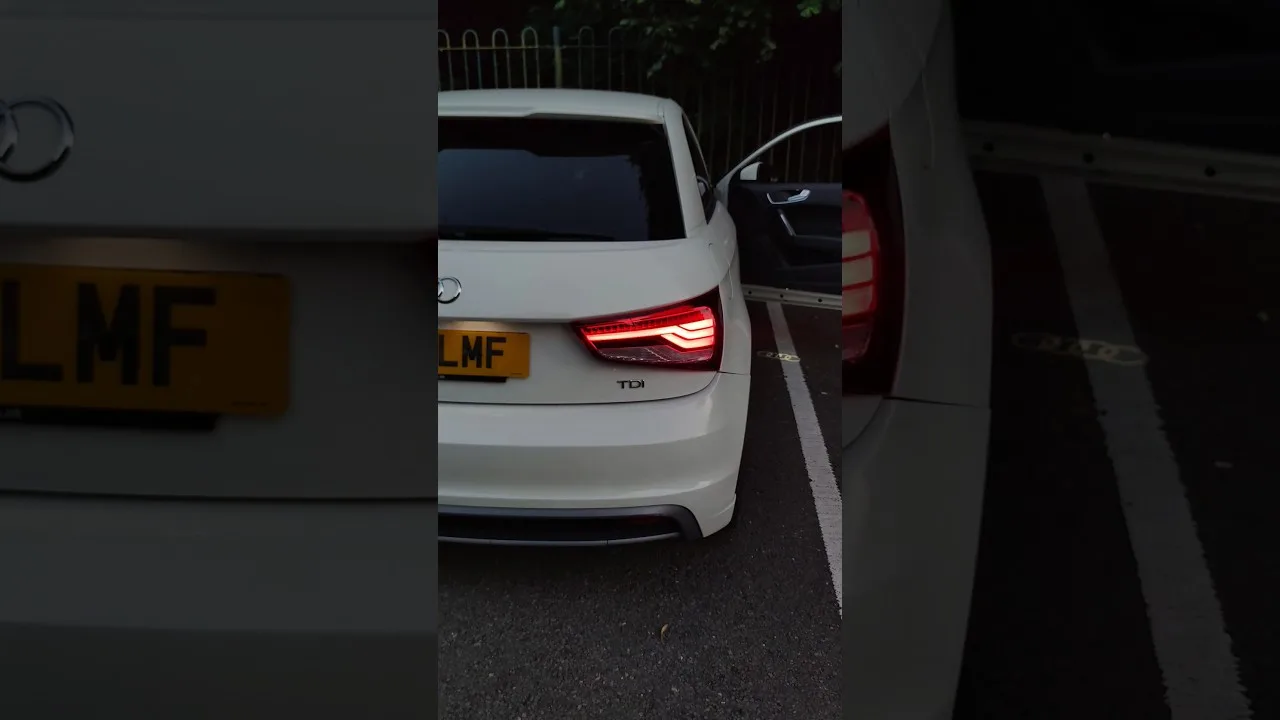 Audi A1 8X 2014 Retrofit Facelift Rear LED Lights + Scandinavian DRL Coded 🚨