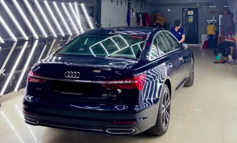 Mon Audi A6 d’occasion : retouche du revêtement céramique et autres mises à jour
