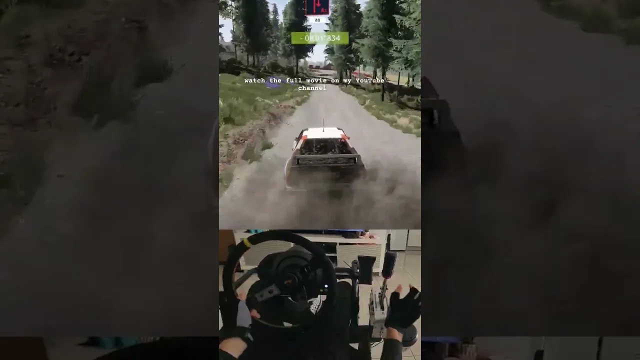 #wrc10 racing with audi quatttro a1 1981 #4k