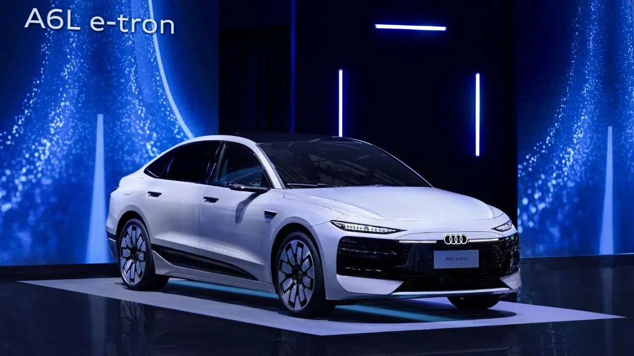 Audi A6l E-tron EV avec jusqu’à 770 km de débuts à Auto Shanghai 2025