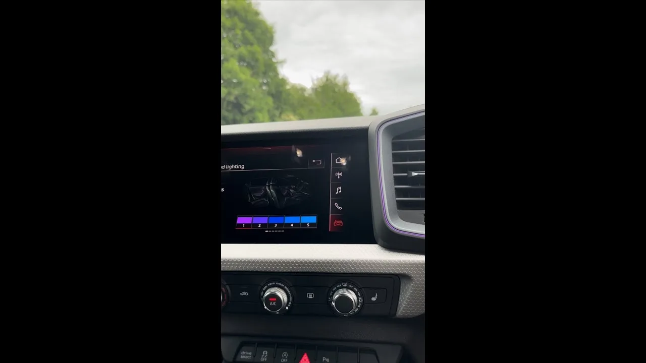 Éclairage d’ambiance Audi A1 Sportback | #Shorts