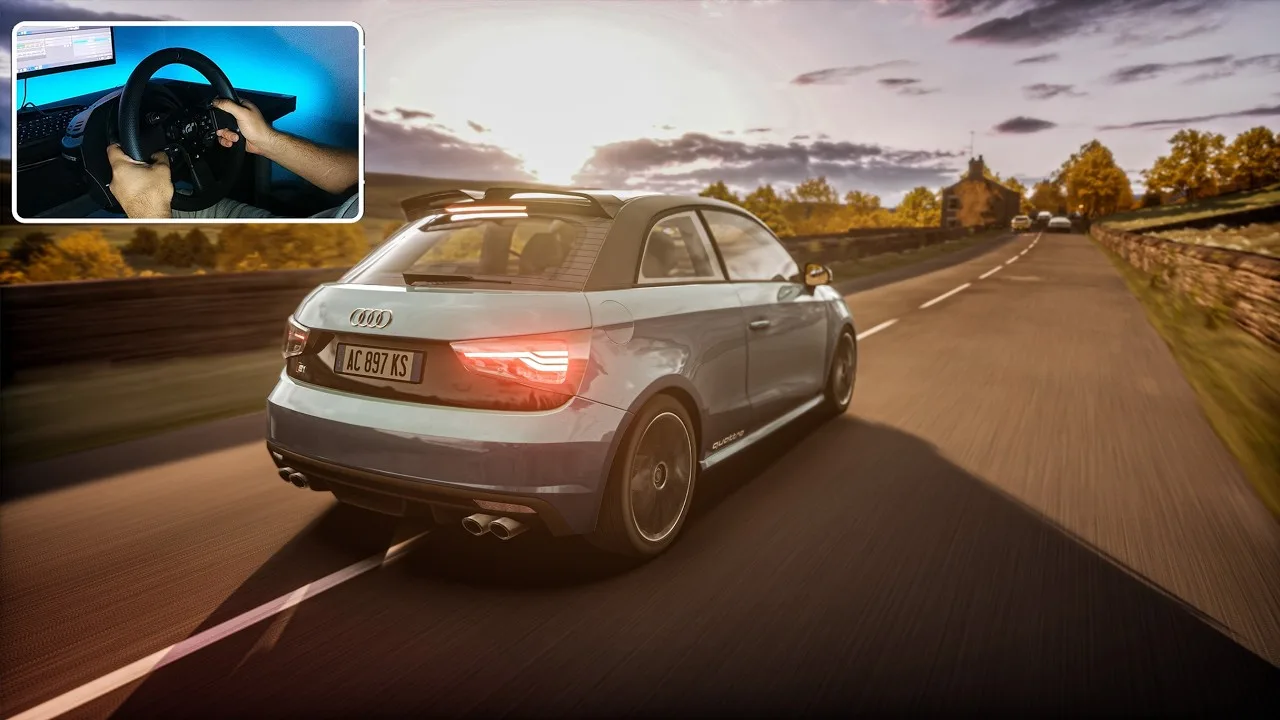 Audi S1 ​​​​| Assetto Corsa – Gameplay du Thrustmaster T300RS