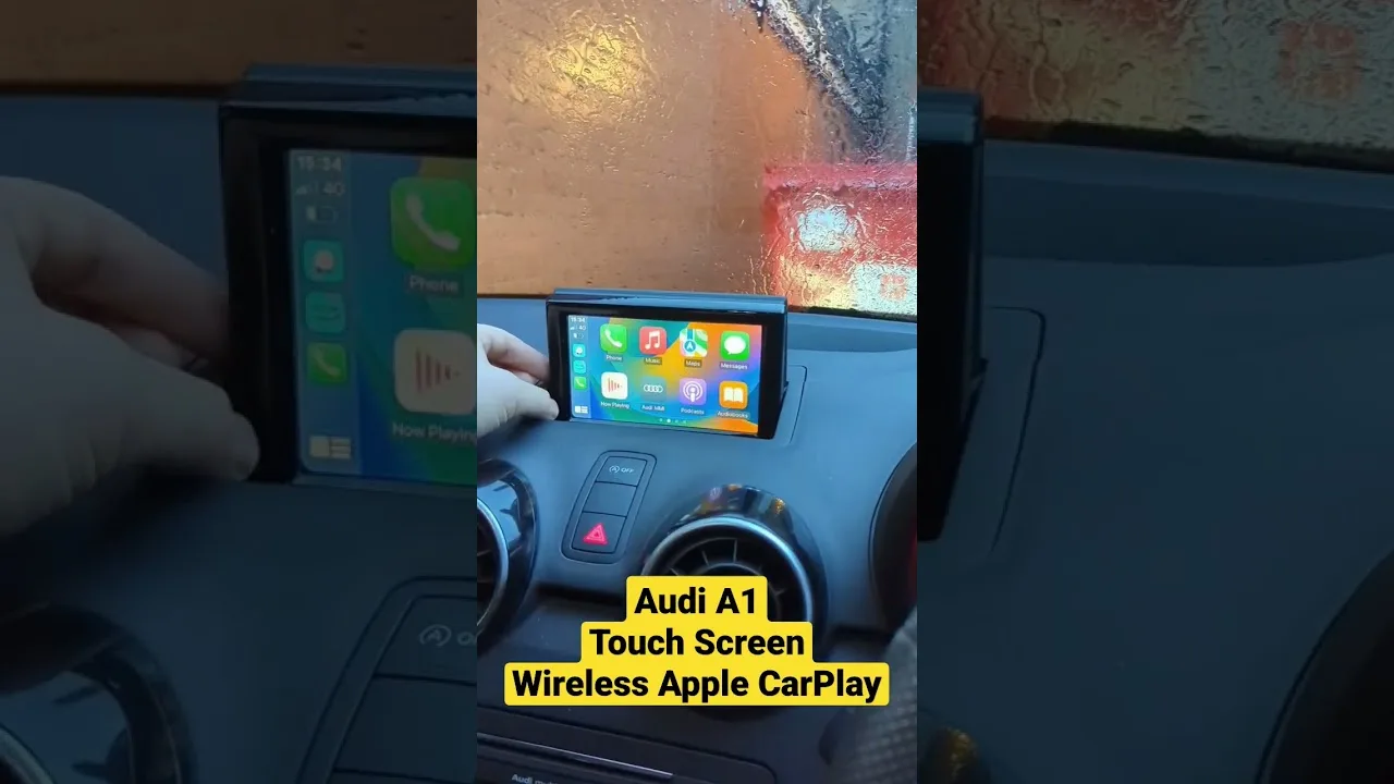 📲 Écran tactile sans fil Apple CarPlay sur Audi A1 (8X) Écran d’origine #audia1 #a1 #audia1sportback