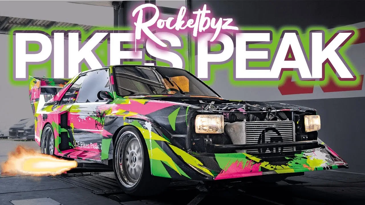 PIKES PEAK Art Edition 1of1 – Audi S1 ​​E2 Pikes Peak – Rocketbyz X LCE Performance