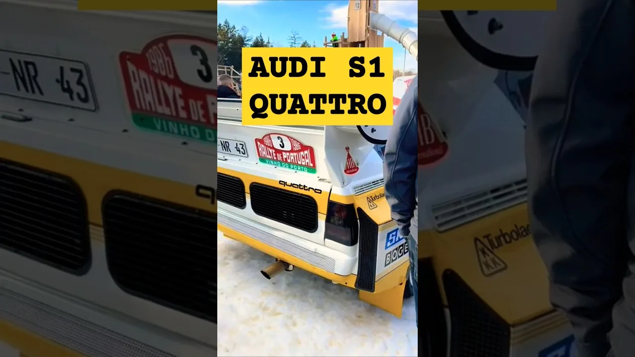 Voyez-le avant qu’il ne disparaisse! Audi Sport Quattro S1 E2 🚀Hetic