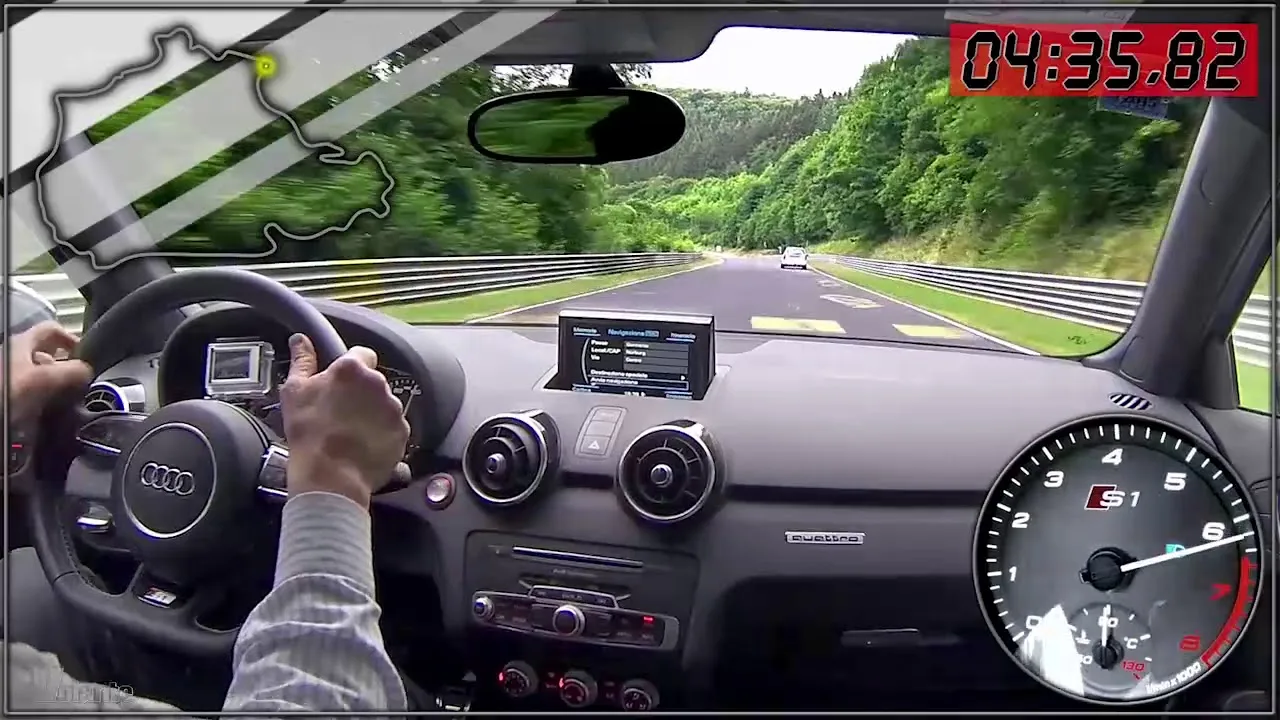 L’Audi S1 ​​​​au Nürburgring (2015)