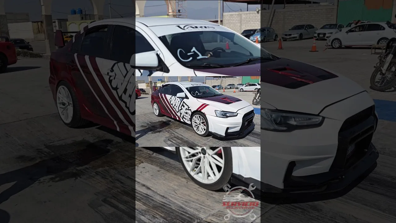 Mistubishi Lancer vs Audi A1 #arrancones Autódromo Espinoza