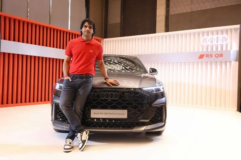 Le champion olympique Neeraj Chopra se rejoint avec Audi India