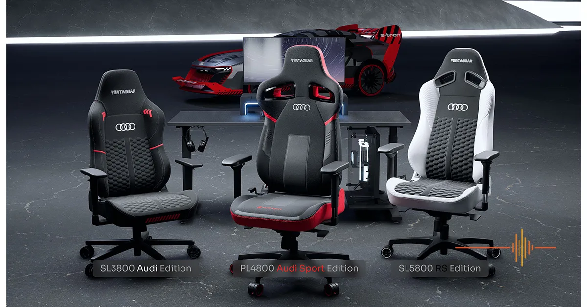 Collection de chaise de jeu de luxe Vertagear X Launch Lance