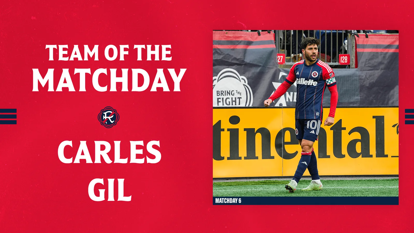 Équipe MLS de la journée présentée par Audi | Gil’s Brace mène Revs à la première victoire de la saison