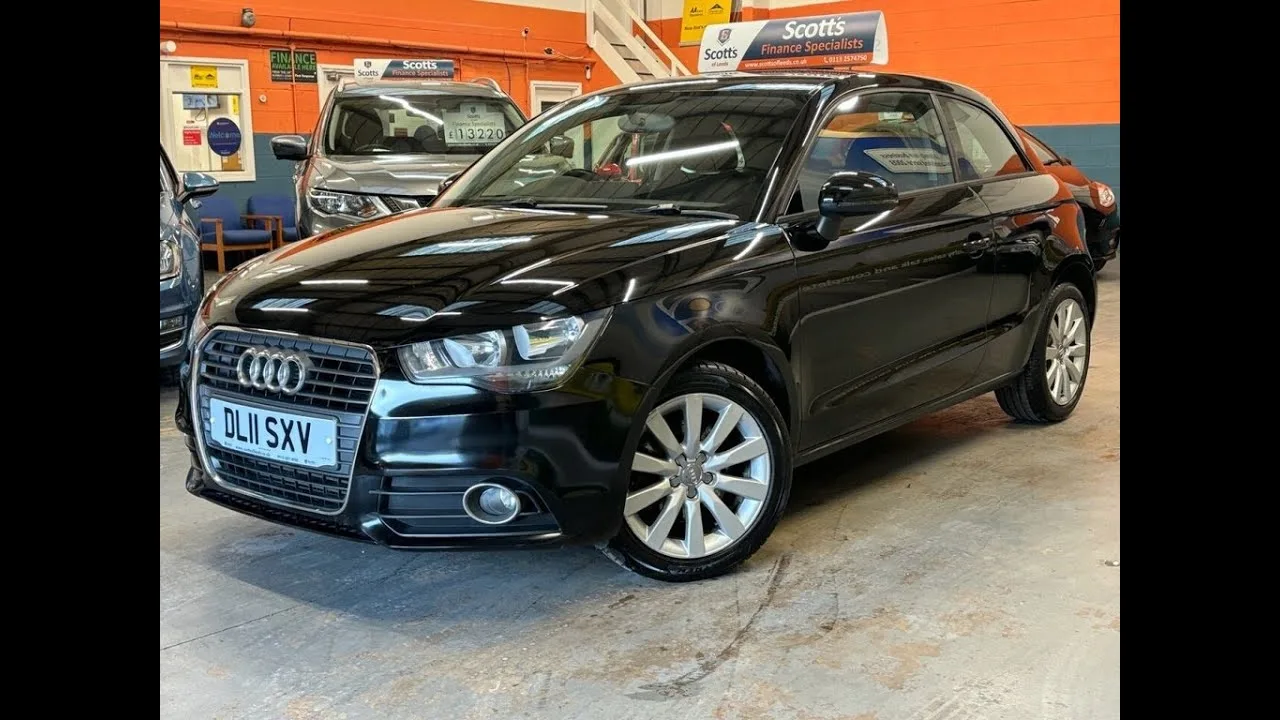 AUDI A11.6 TDI SPORT 3d DIESEL NOIR 0 TAXE ROUTIÈRE